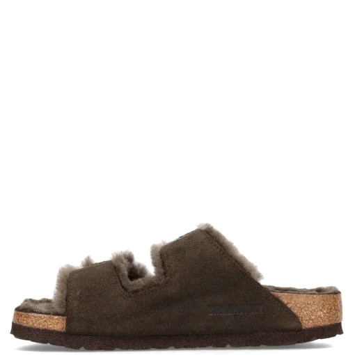 Women's Birkenstock, Arizona Shearling Lined Sandal - Narrow Width