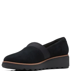 Women's Clarks, Sharon Pump Wedge