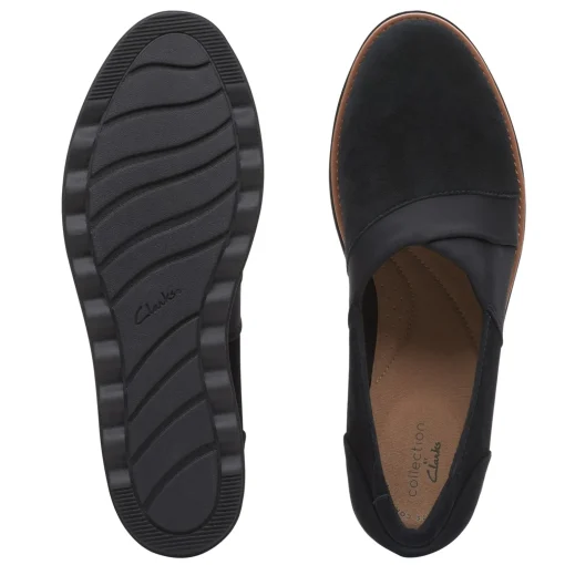 Women's Clarks, Sharon Pump Wedge