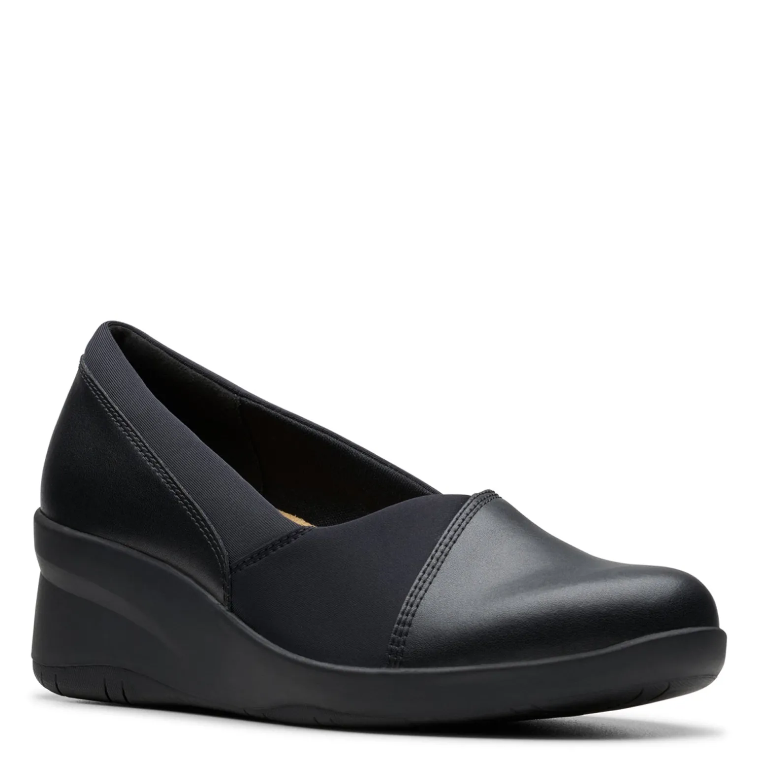 Women's Clarks, Suttyn Walk Wedge Slip-On
