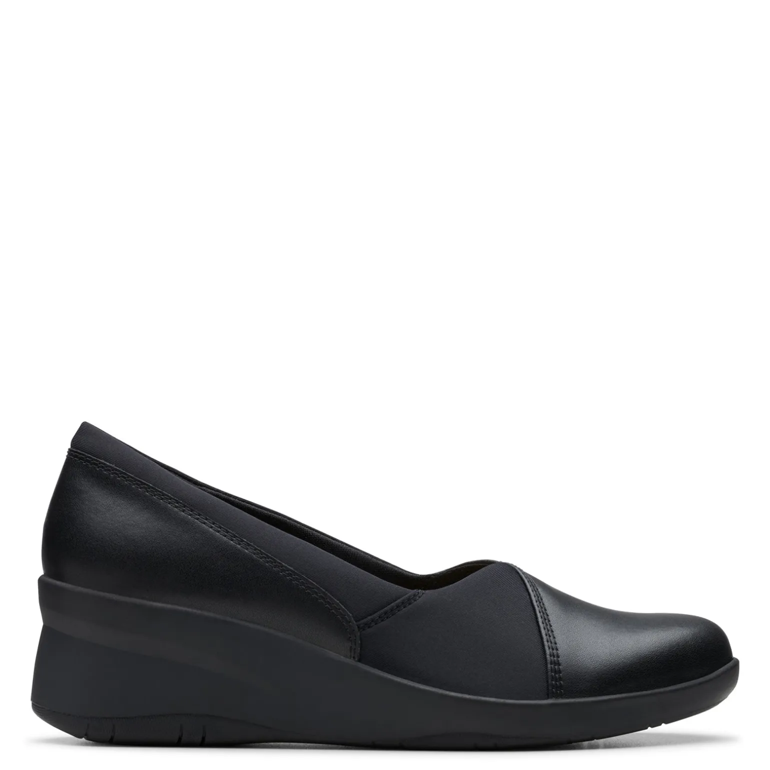 Women's Clarks, Suttyn Walk Wedge Slip-On