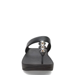 Women's FitFlop, Fino Mirror Dome Toe-Post Sandal