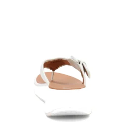 Women's FitFlop, F-Mode Canvas Flatform Thong Sandal