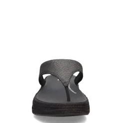 Women's FitFlop, F-Mode Espadrille Glitz Thong Sandal