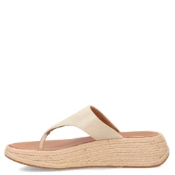 Women's FitFlop, F-Mode Espadrille Glitz Thong Sandal