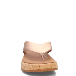 Women's FitFlop, F-Mode Flatform Toe Post Sandal
