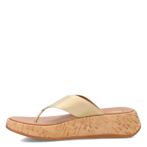 Women's FitFlop, F-Mode Flatform Toe Post Sandal