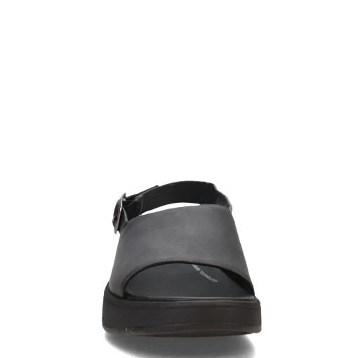 Women's FitFlop, F-Mode Leather Flatform Back-Strap Sandal
