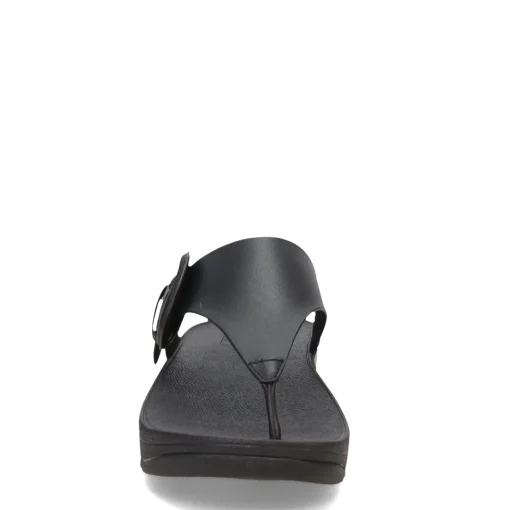 Women's FitFlop, Lulu Covered Buckle Thong Sandal