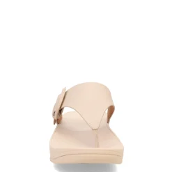 Women's FitFlop, Lulu Covered Buckle Thong Sandal
