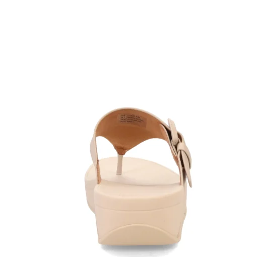 Women's FitFlop, Lulu Covered Buckle Thong Sandal