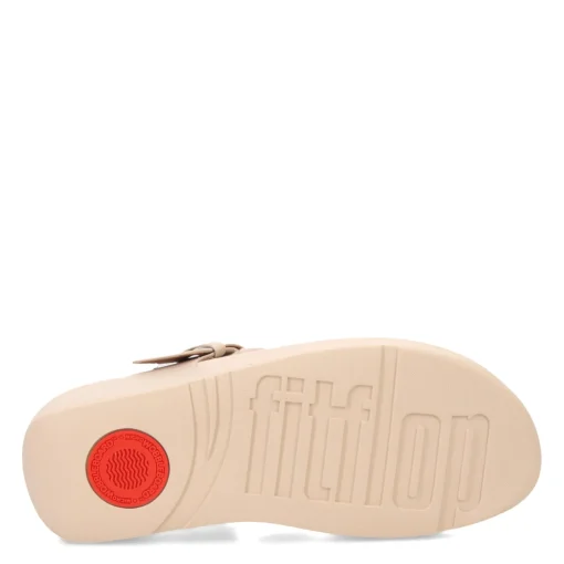 Women's FitFlop, Lulu Covered Buckle Thong Sandal