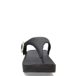 Women's FitFlop, Lulu Crystal Buckle Thong Sandal