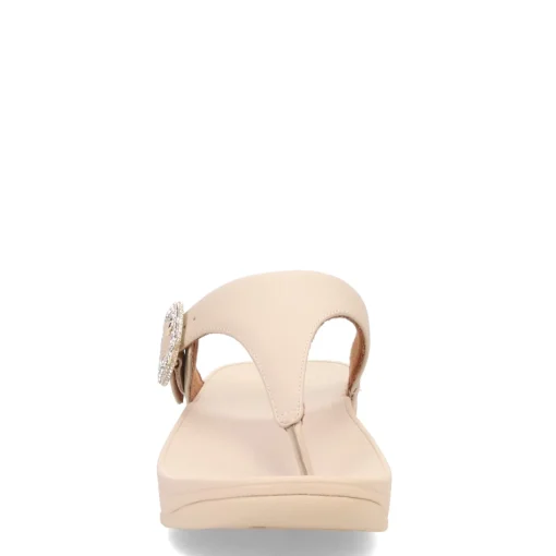 Women's FitFlop, Lulu Crystal Buckle Thong Sandal
