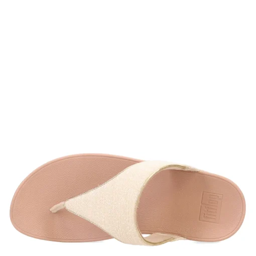 Women's FitFlop, Lulu Shimmerweave Thong Sandal