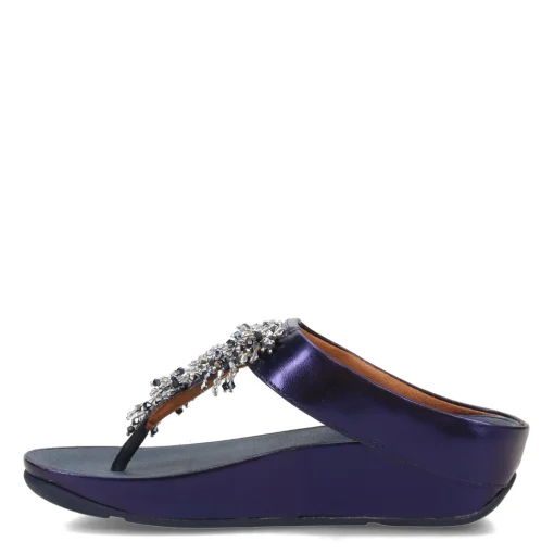 Women's FitFlop, Rumba Beaded Toe-Post Sandal
