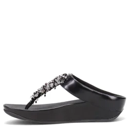 Women's FitFlop, Rumba Beaded Toe-Post Sandal
