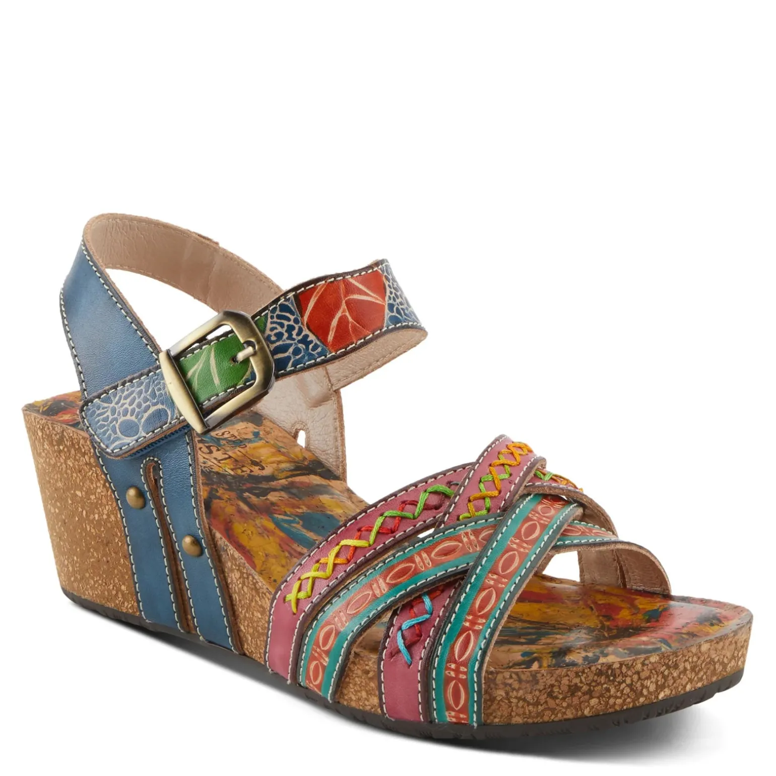 Women's L'Artiste By Spring Step, Bosquet Wedge Sandal