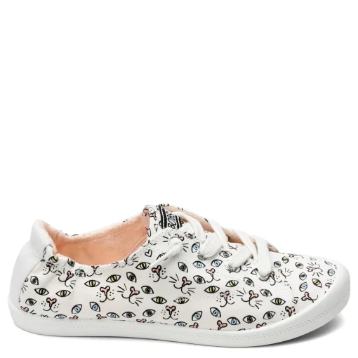 Women's Skechers, BOBS Beach Bingo - Painter Paws Sneaker