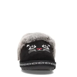 Women's Skechers, BOBS Too Cozy - Meow Pajamas Slipper - Wide Width