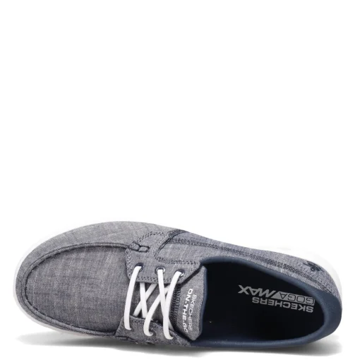 Women's Skechers, GOwalk Lite - Isla Boat Shoe - Wide Width