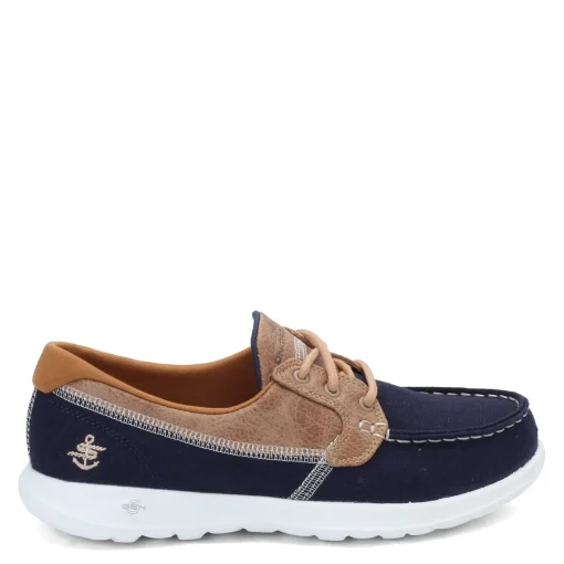 Women's Skechers Performance, GOwalk Lite - Coral Boat Shoe - Wide Width