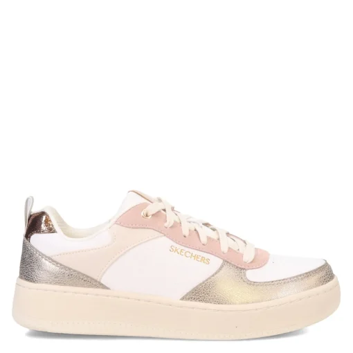 Women's Skechers, Sport Court 92-Sheer Shine Sneaker