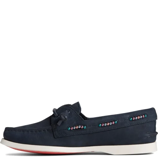 Women's Sperry, Authentic Original 2-Eye Beaded Boat Shoe